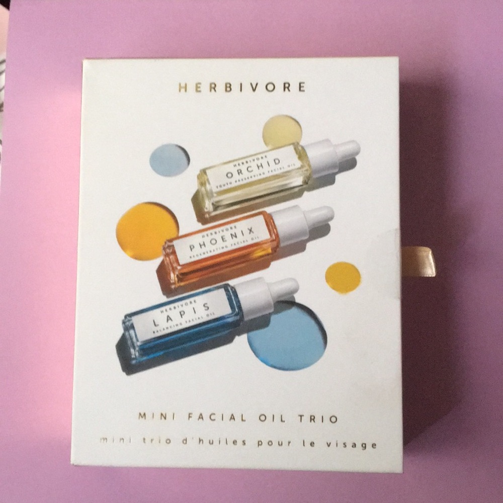 Herbivore Mini Facial Oil Trio